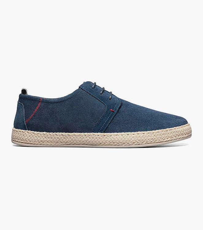 Nicolo Plain Toe Lace Up Espadrille