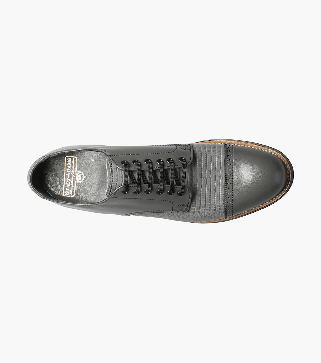 Madison Lizard Cap Toe Oxford