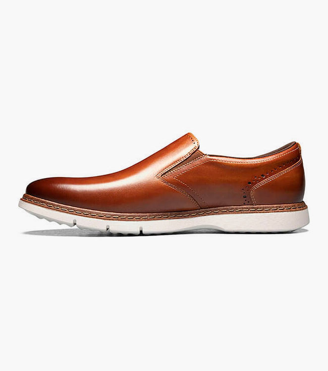 Sideline Plain Toe Slip On