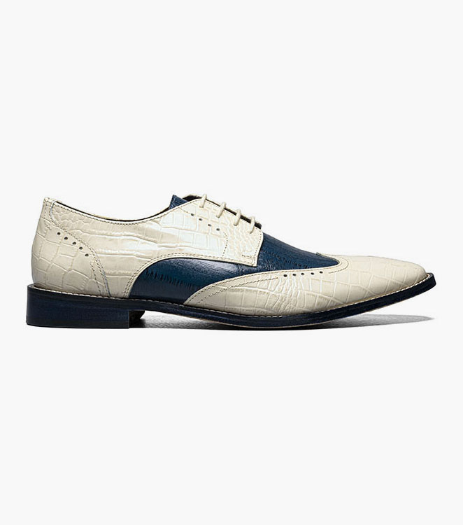 Ferrara Leather Sole Wingtip Oxford