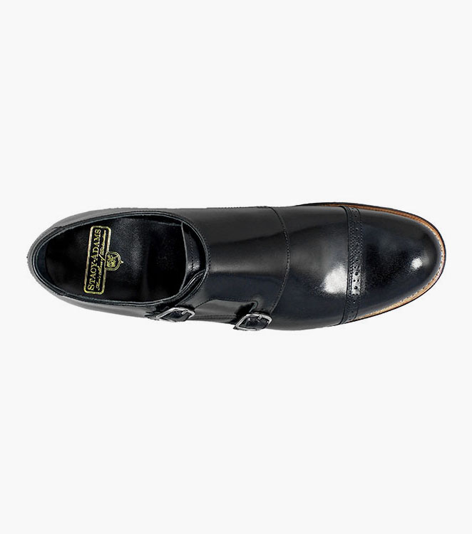Madison Cap Toe Double Monk Strap