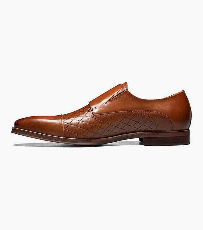 Wynston Cap Toe Double Monk Strap