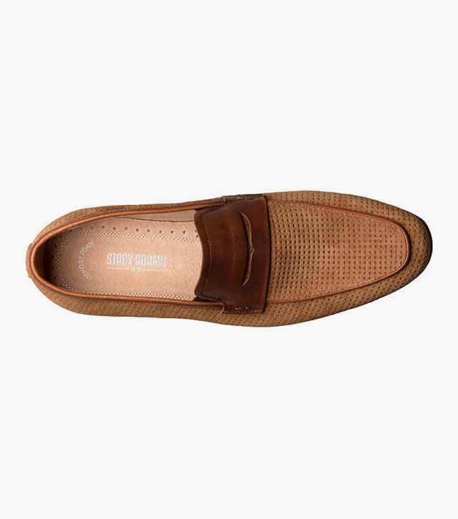 Wyatt Moc Toe Penny Slip On