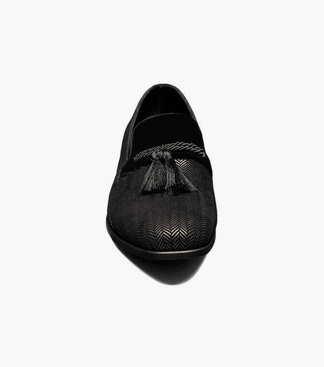 Sonata Herringbone Tassel Slip On