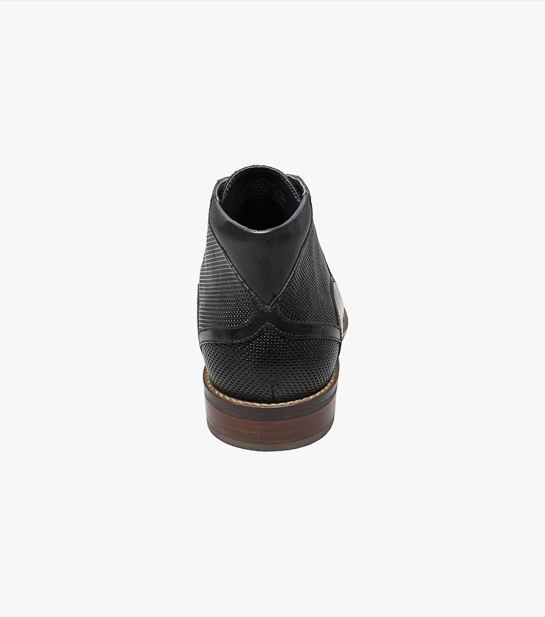 Jorah Plain Toe Laser Chukka Boot
