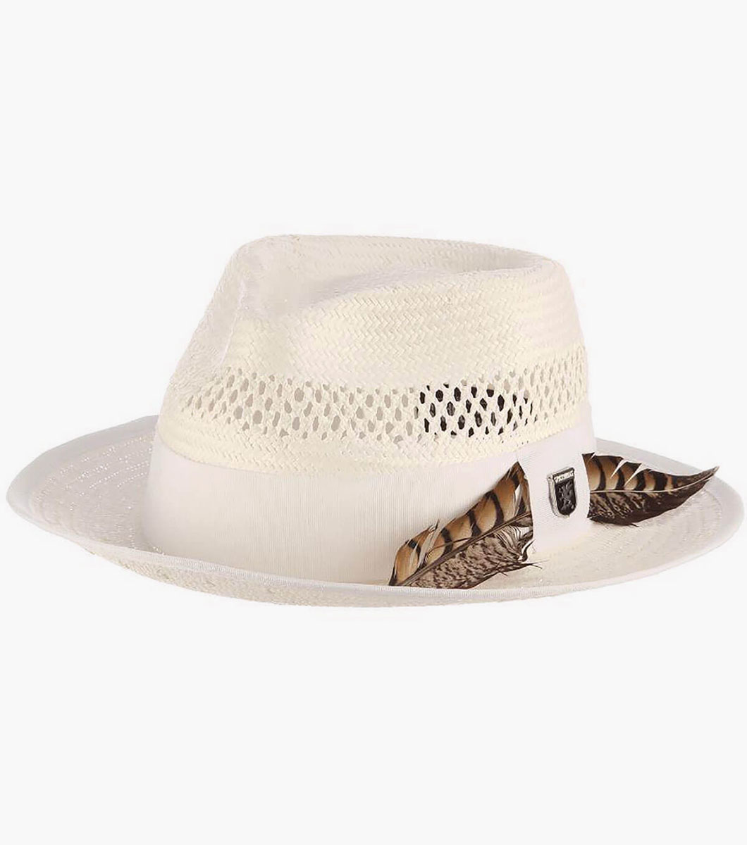 San Francisco Fedora Toyo Pinch Front Hat