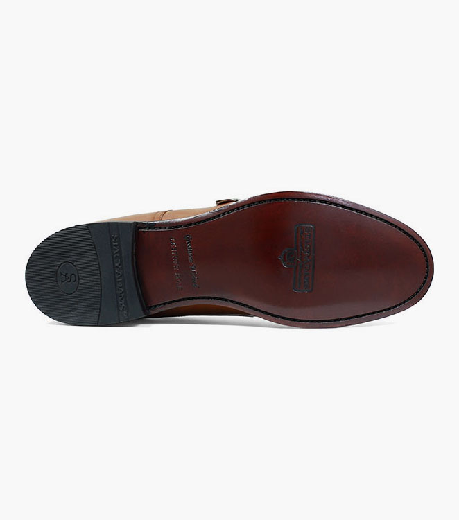 Madison Cap Toe Double Monk Strap