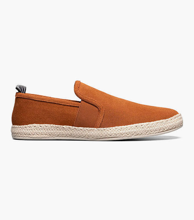 Nino Plain Toe Slip On Espadrille