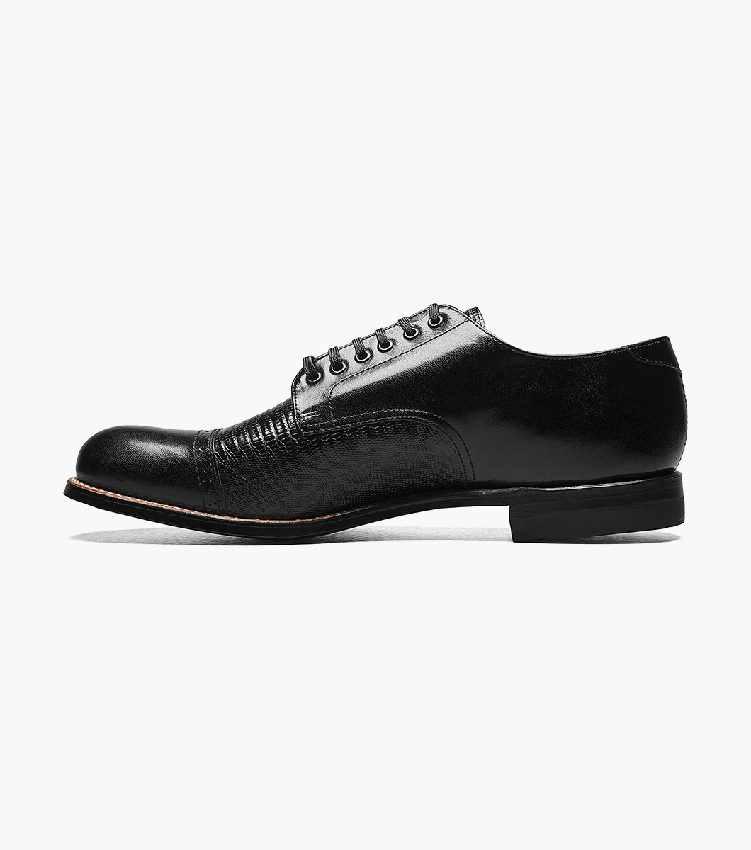 Madison Lizard Cap Toe Oxford