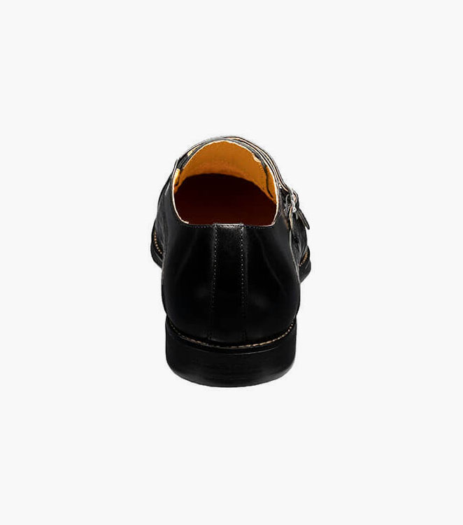 Wynston Cap Toe Double Monk Strap