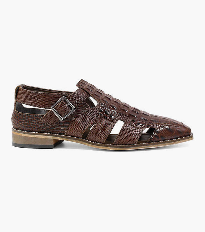 Calzada Leather Sole City Sandal
