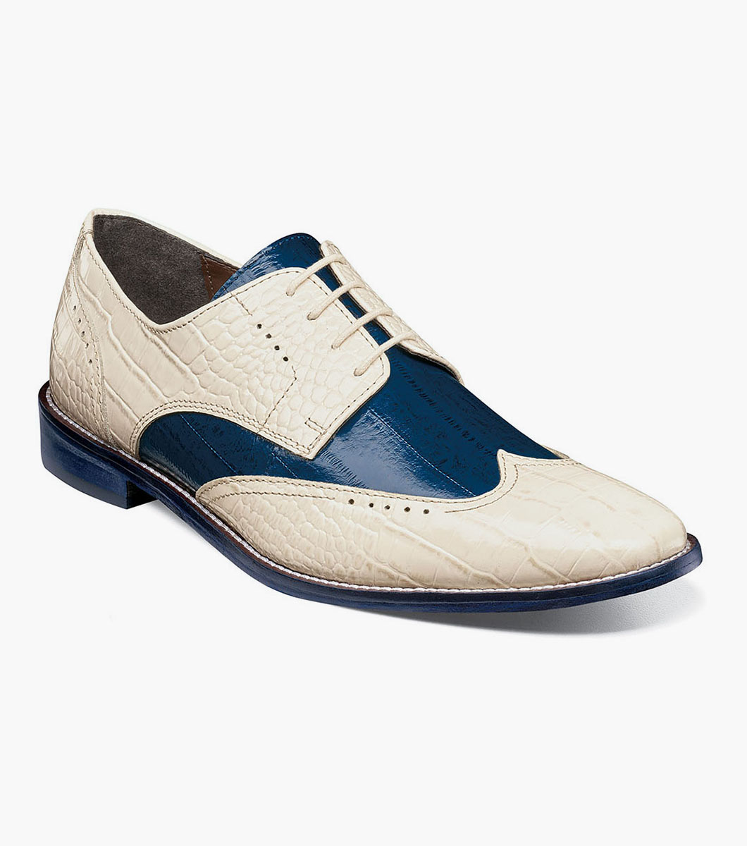 Ferrara Leather Sole Wingtip Oxford