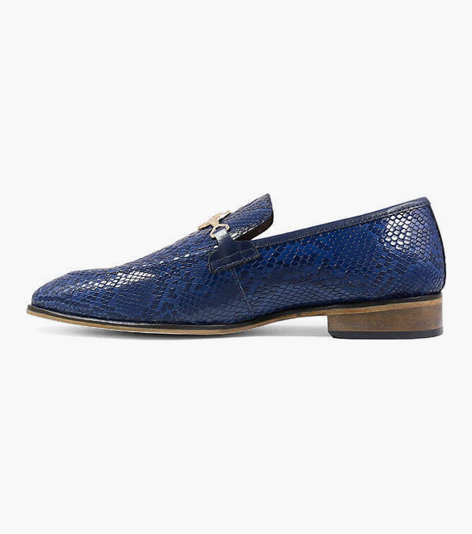Barrino Leather Sole Moc Toe Bit Slip On