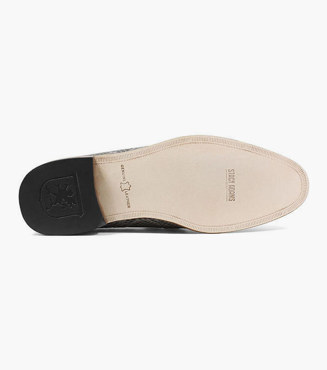 Barrino Leather Sole Moc Toe Bit Slip On