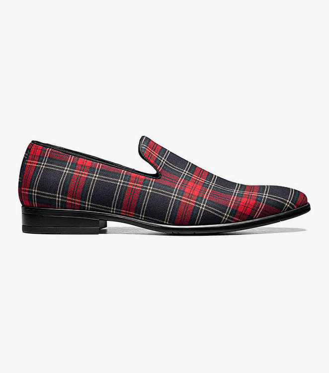 Steward Plaid Slip On