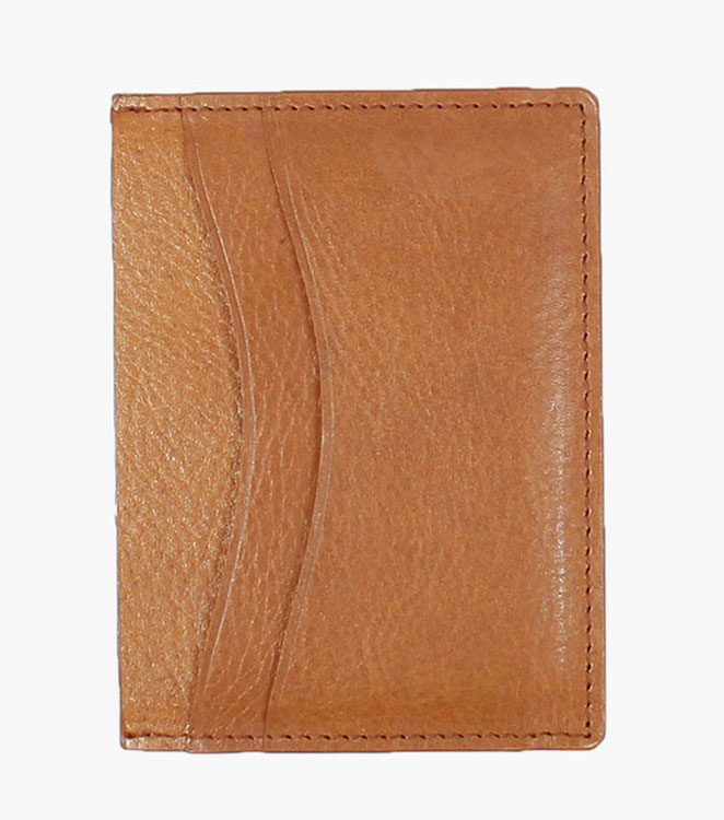 Tan Cardholder Premium Leather