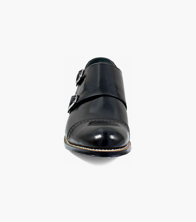 Madison Cap Toe Double Monk Strap