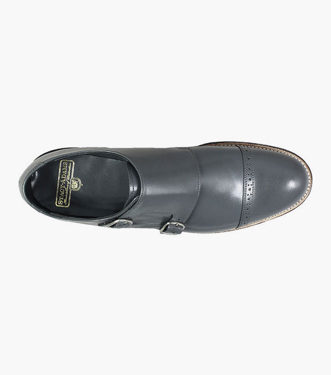 Madison Cap Toe Double Monk Strap