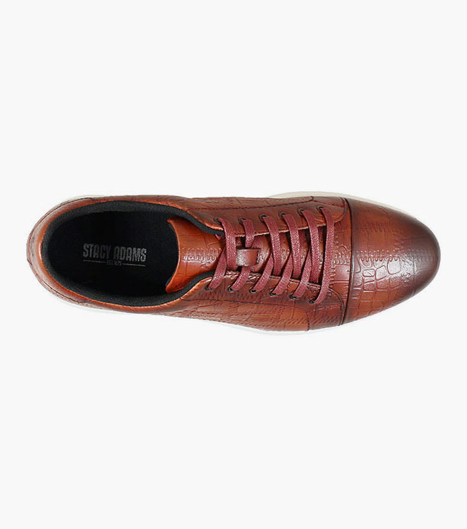 Halcyon Exotic Print Lace Up Sneaker
