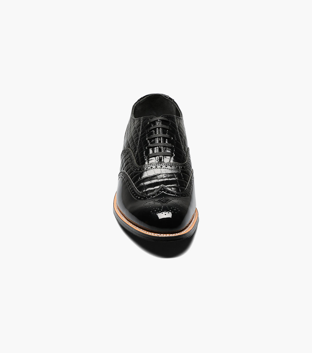 Dayton Alligator Wingtip Lace Up