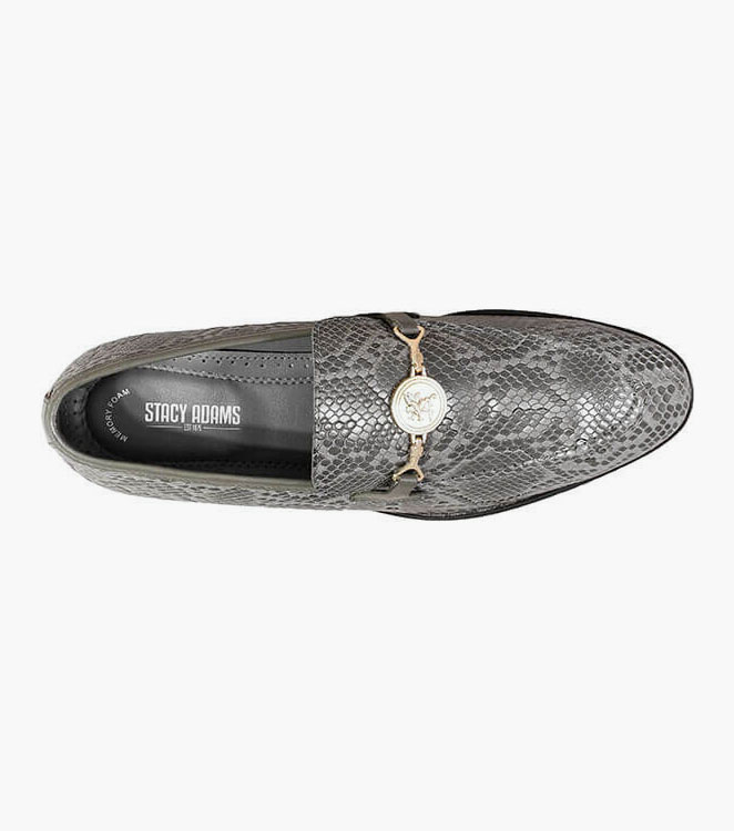 Barrino Leather Sole Moc Toe Bit Slip On