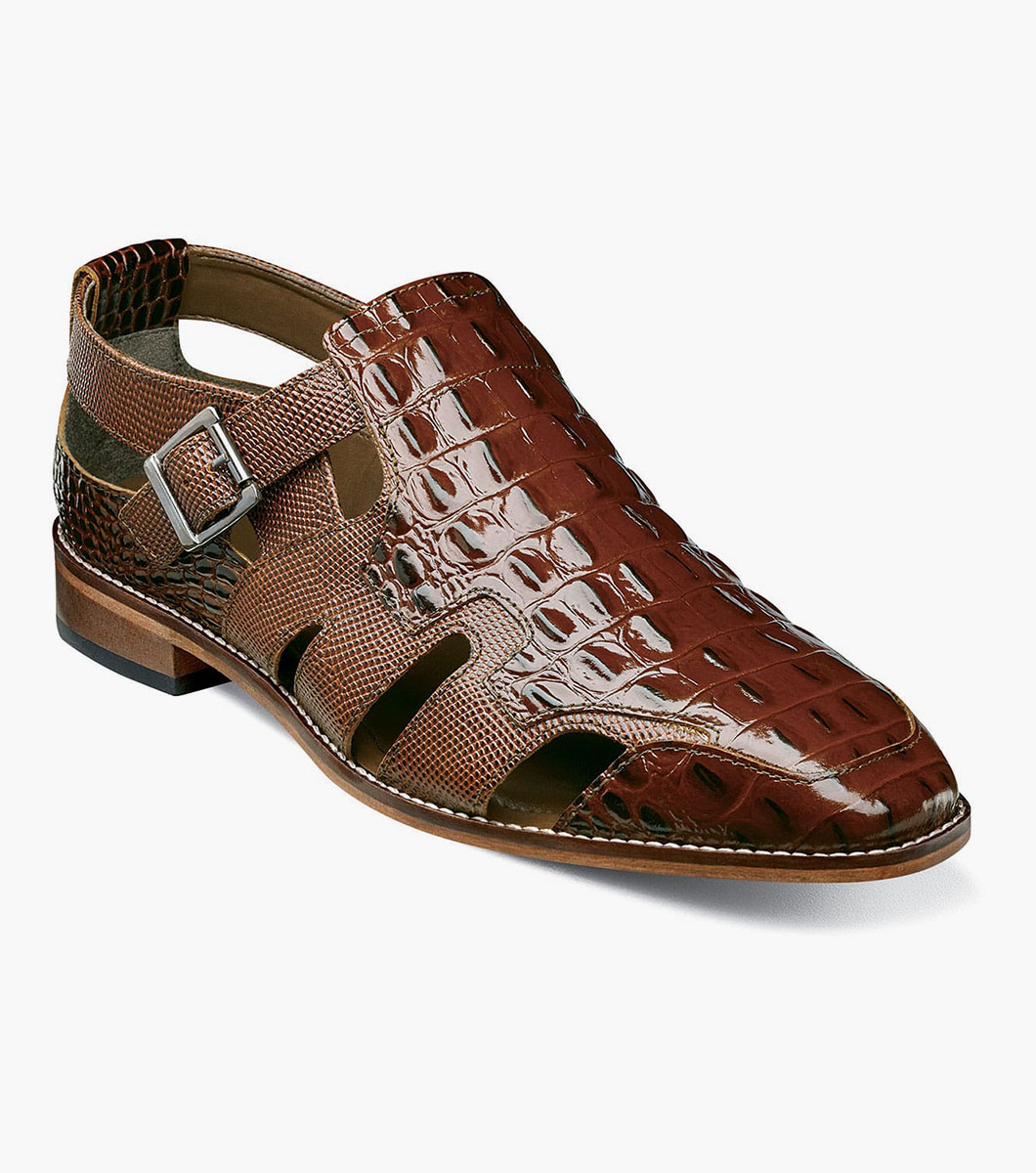 Calzada Leather Sole City Sandal