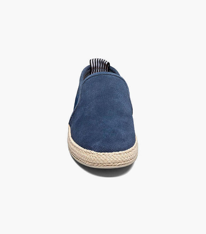 Nino Plain Toe Slip On Espadrille