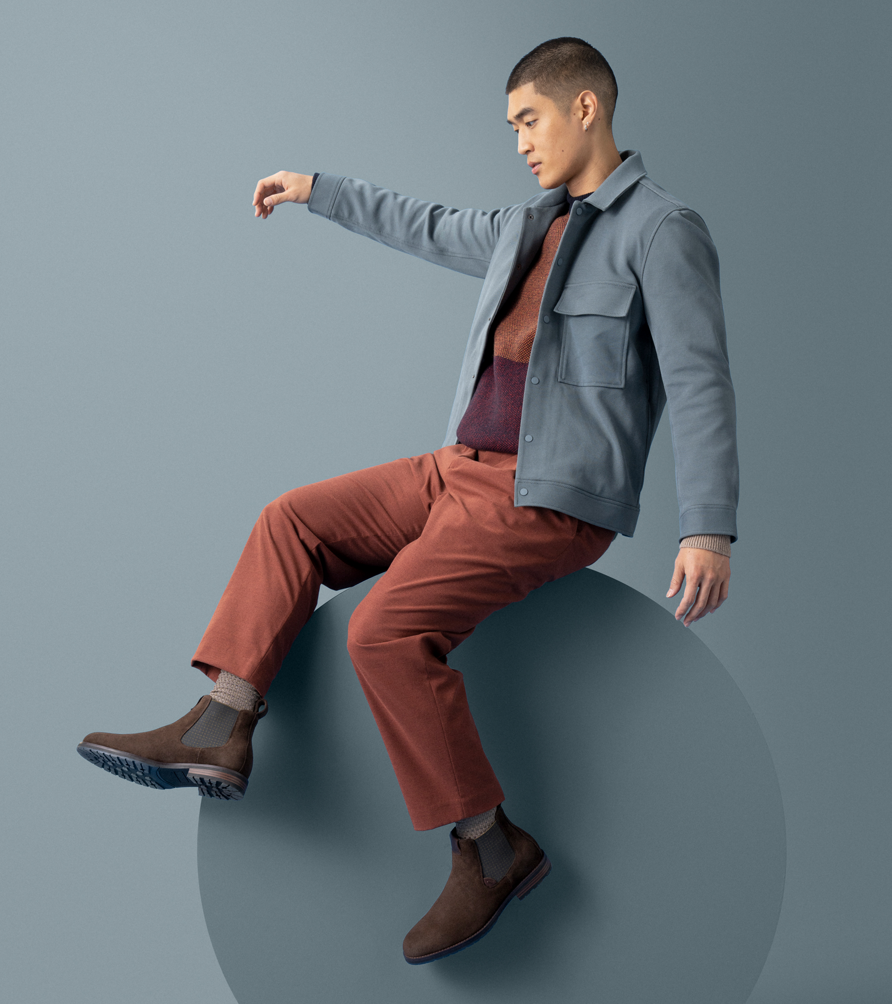 Osgood Plain Toe Chelsea Boot