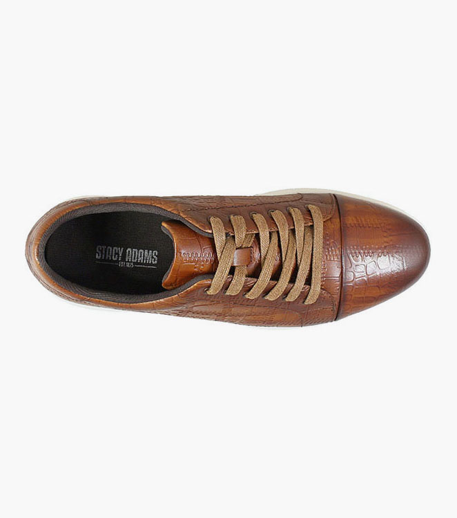 Halcyon Exotic Print Lace Up Sneaker