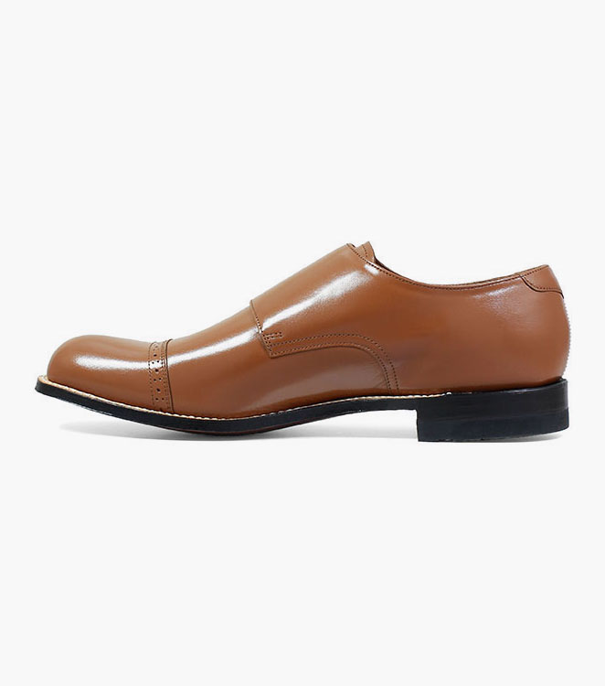 Madison Cap Toe Double Monk Strap