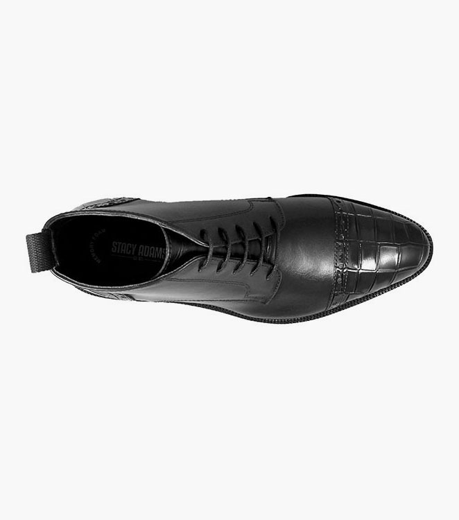 Franco Leather Sole Cap Toe Lace Boot