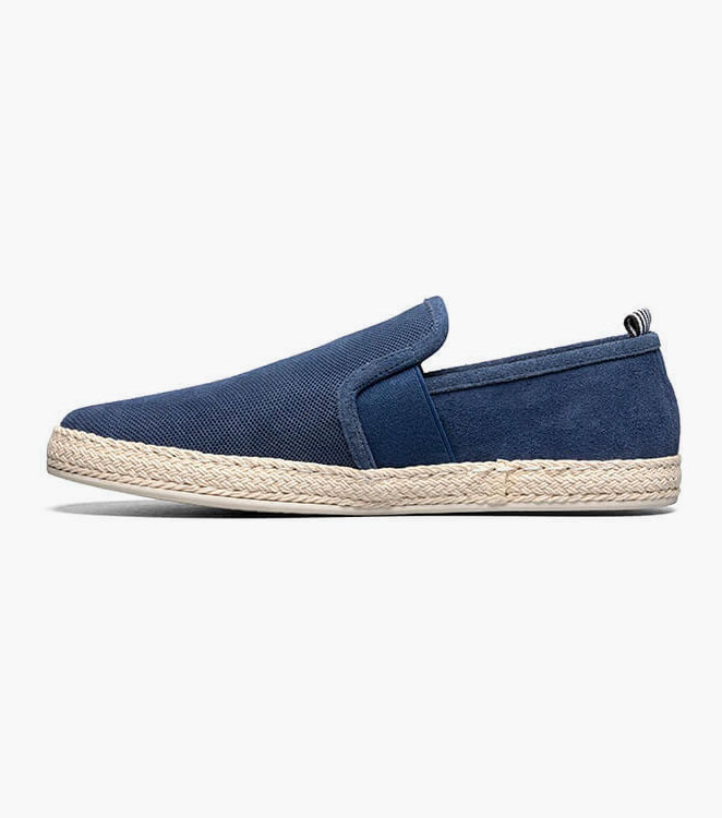 Nino Plain Toe Slip On Espadrille