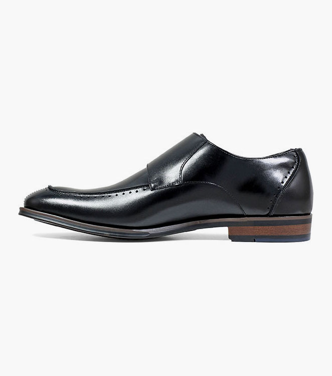 Baldwin Moc Toe Double Monk Strap