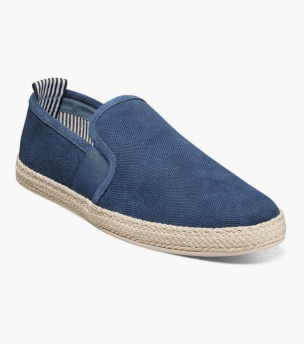 Nino Plain Toe Slip On Espadrille