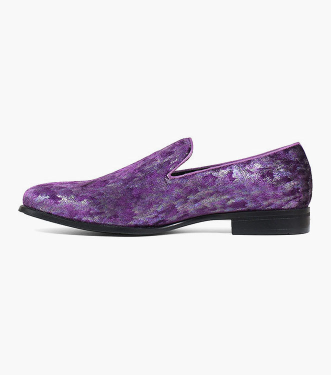 Swank Velour Slip On