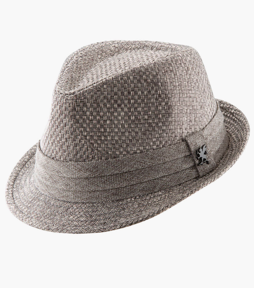 River Fedora Woven Pinch Front Hat