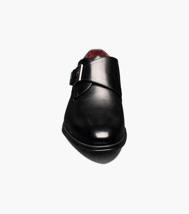 Holbrook Plain Toe Monk Strap