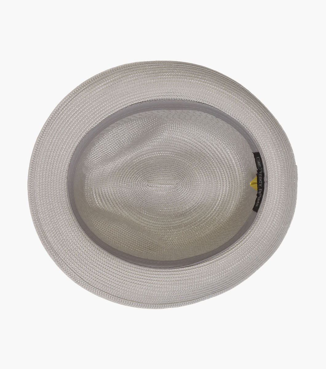Runyon Fedora Poly Braid Pinch Front Hat
