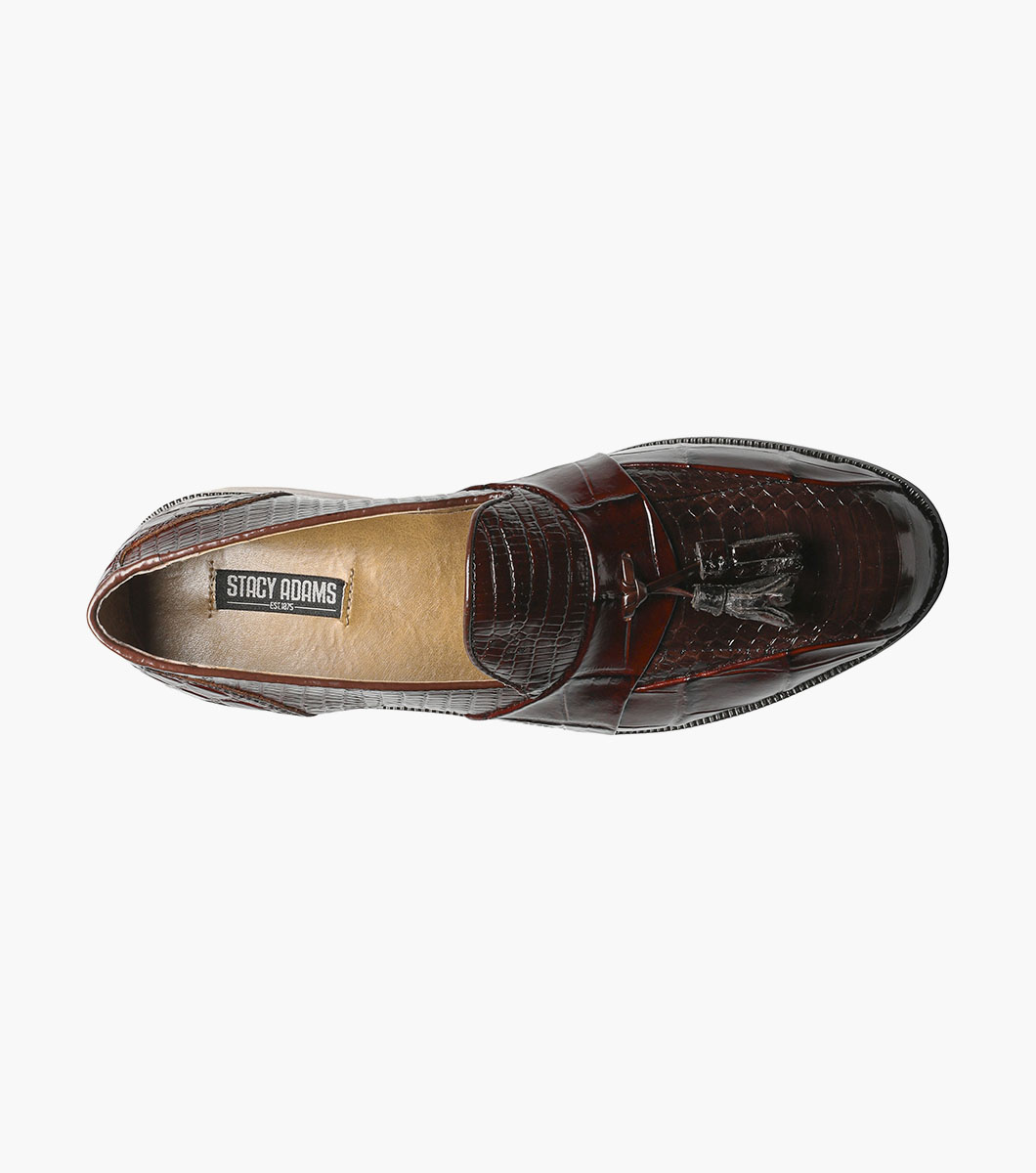 Alberto Bike Toe Tassel Loafer