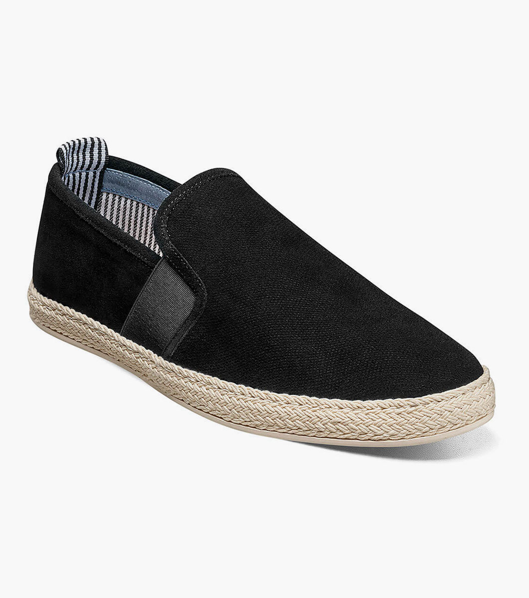 Nino Plain Toe Slip On Espadrille