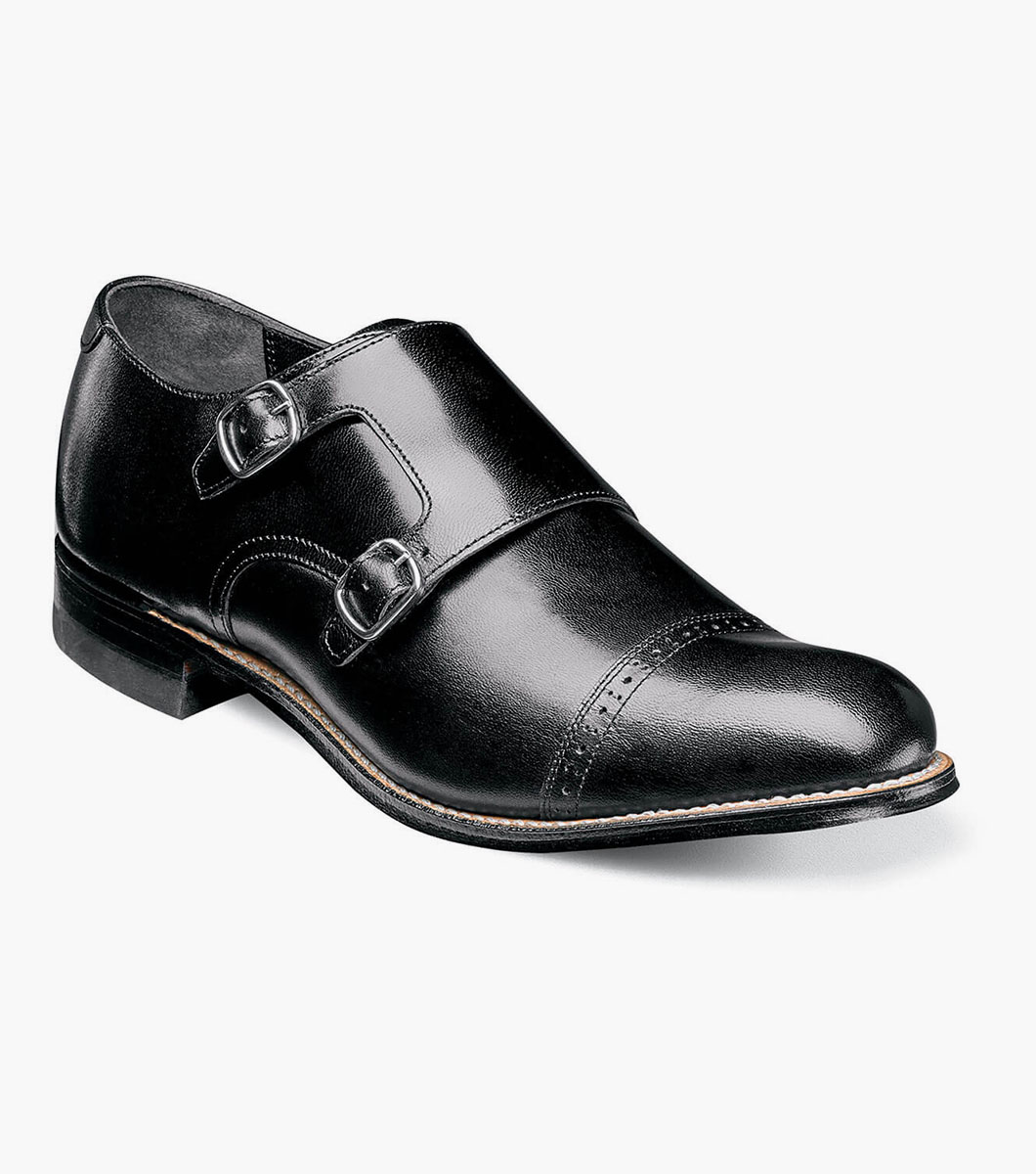 Madison Cap Toe Double Monk Strap