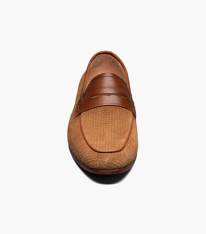 Wyatt Moc Toe Penny Slip On