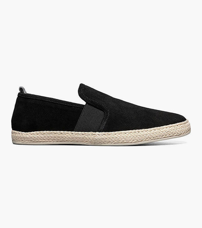Nino Plain Toe Slip On Espadrille