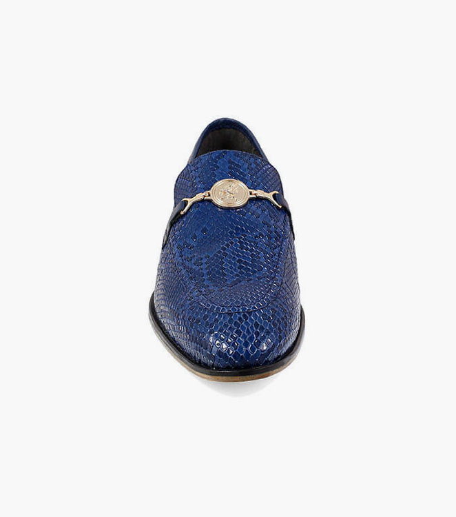 Barrino Leather Sole Moc Toe Bit Slip On