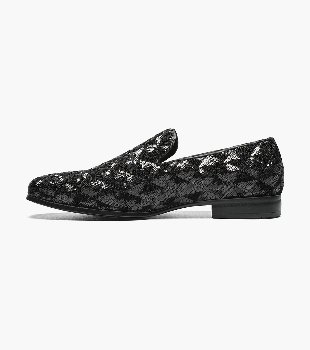 Swank Sequined Slip On