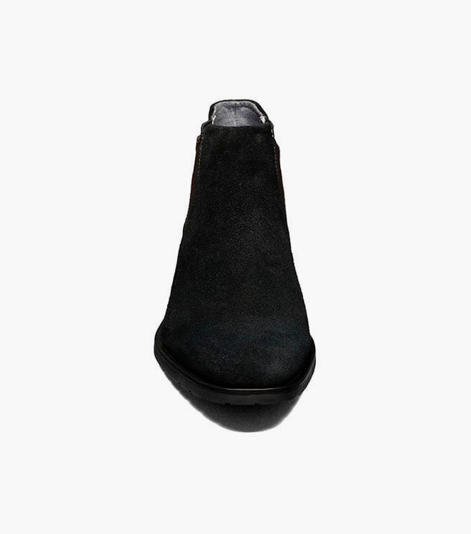Roane Plain Toe Chelsea Buckle Boot
