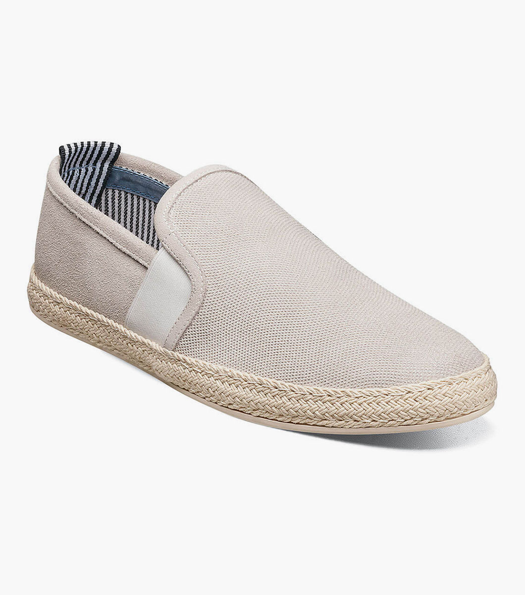 Nino Plain Toe Slip On Espadrille