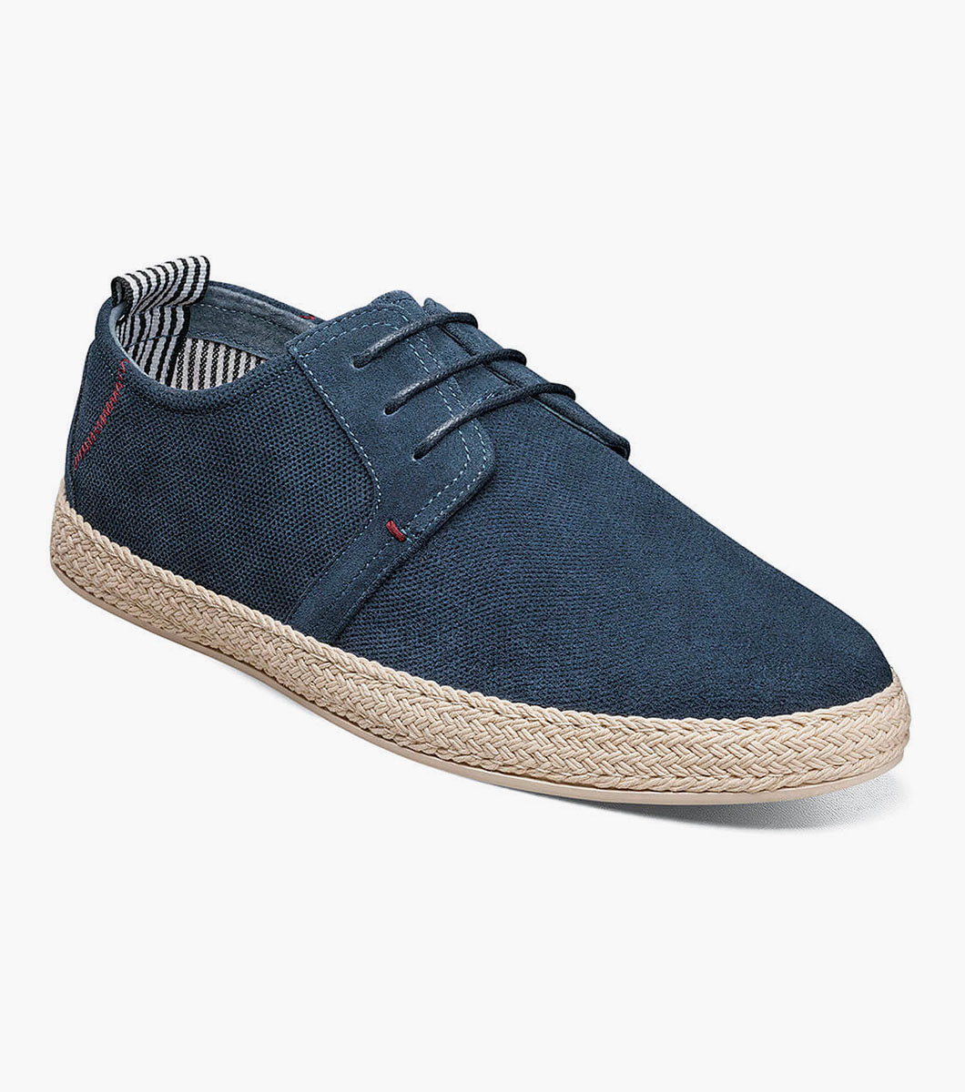 Nicolo Plain Toe Lace Up Espadrille