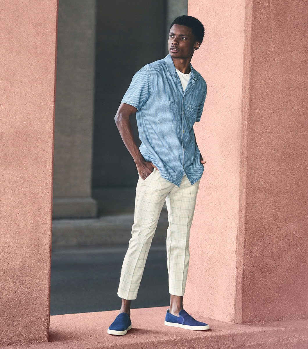 Nino Plain Toe Slip On Espadrille