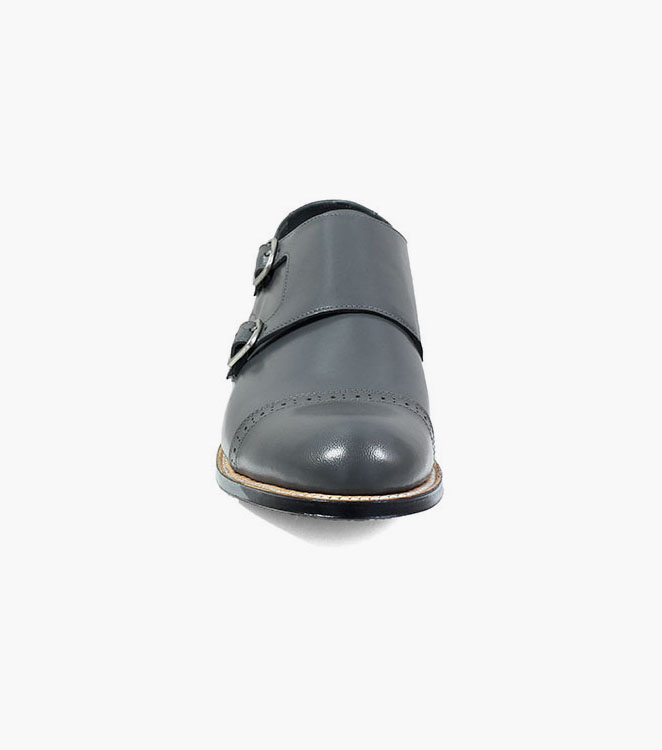 Madison Cap Toe Double Monk Strap